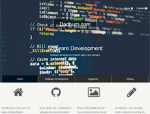 Tablet Screenshot of dadburn.com